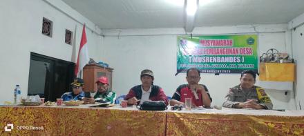 Rapat Koordinasi Kamtibmas Desa Wanagiri